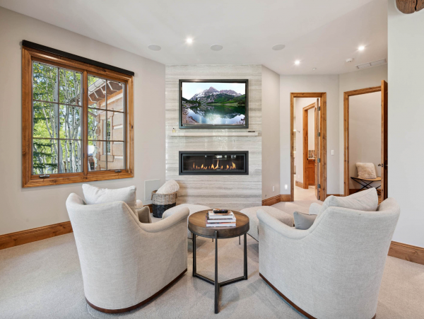 Ski in via Bedstraw and shuttle out Bachelors Gulch Residence